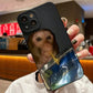 Abstract Monkey Phone Case Anti-Drop TPU Cover for Samsung and Apple - phone case