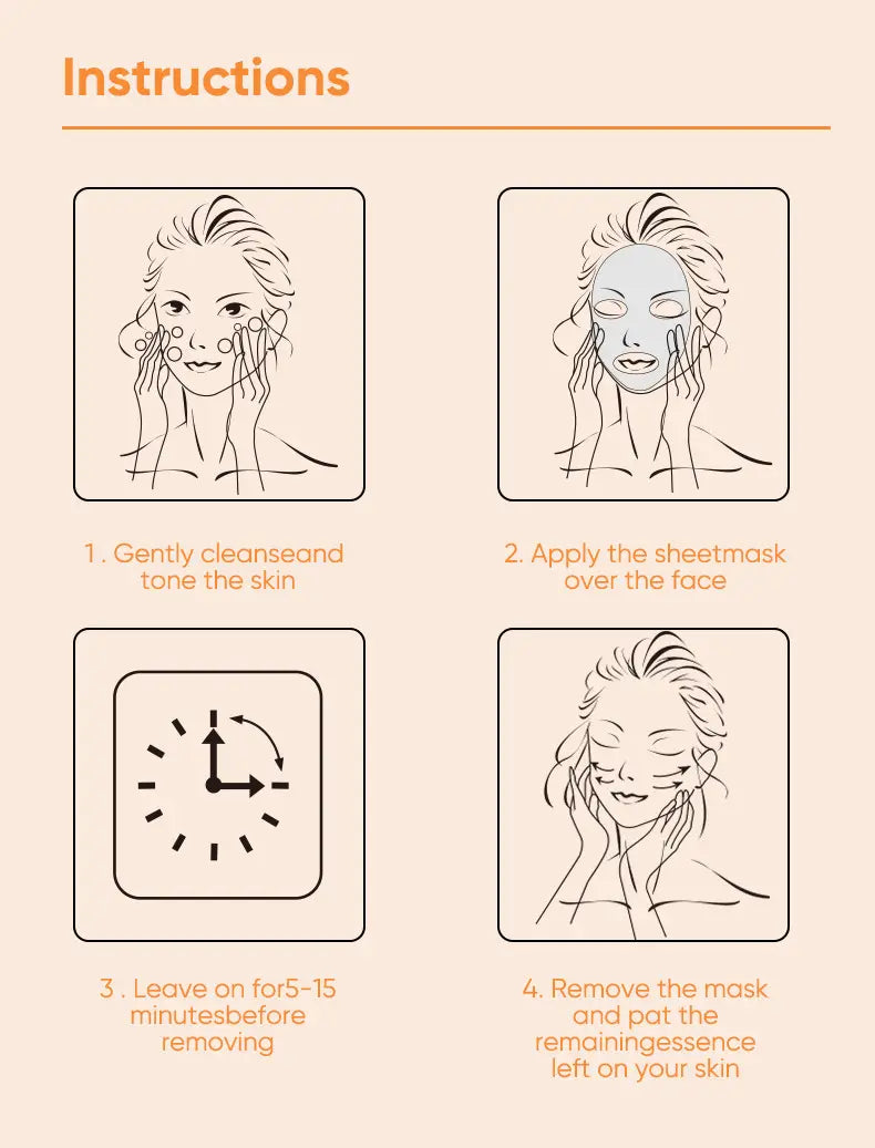 Moisturizing Foreign Trade Mask for Oily and Sensitive Skin 25ml