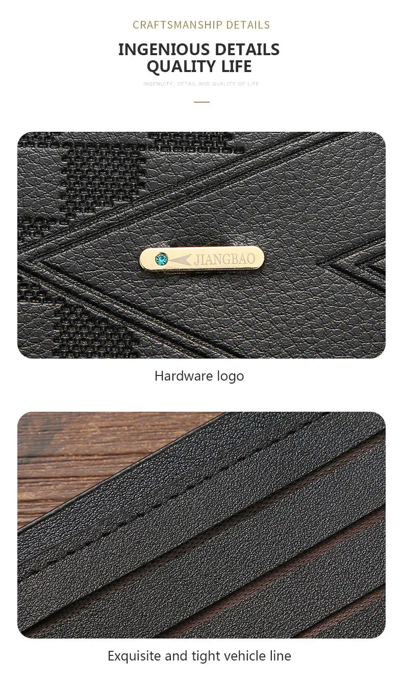 Mentide portefeuille Mifold Black marron pu cuir slim RFID Blocking Carte Solder