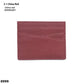 Leather Oil Edge Oblique Thin Bank Card Holder Soft Cowhide Document Package - Sleek Cowhide Wallet for Cards and Laughs