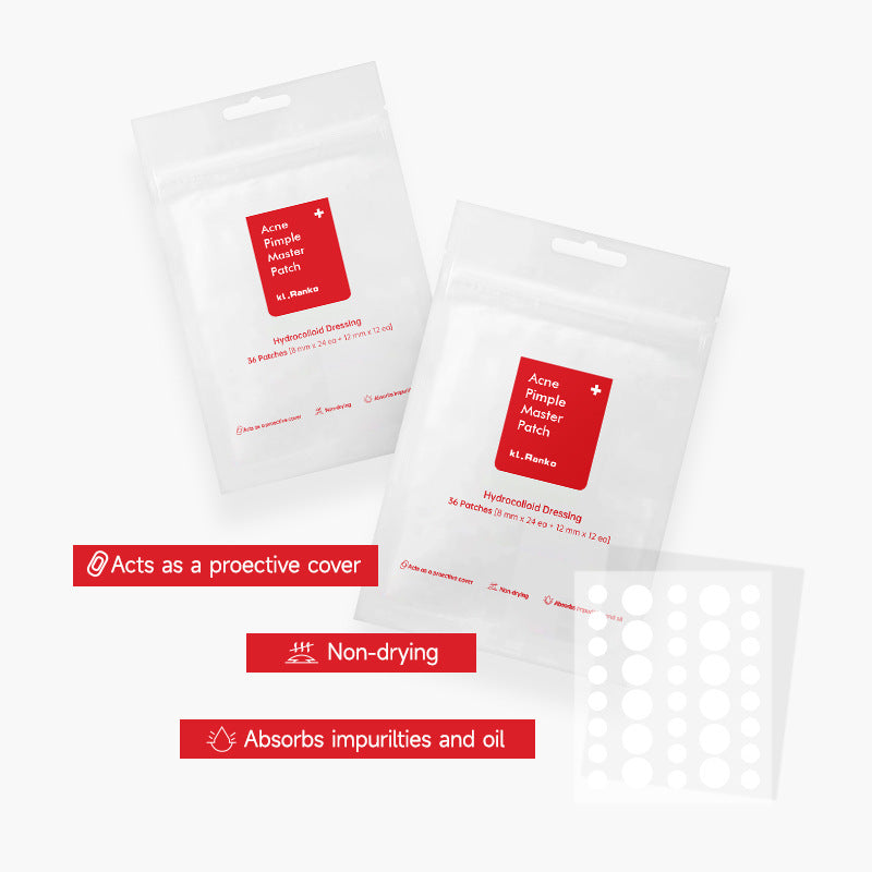 Invisible Acne Patch for Daily Use with 36 Patches - That Vanishes Like Your Makeup acne patch invisible