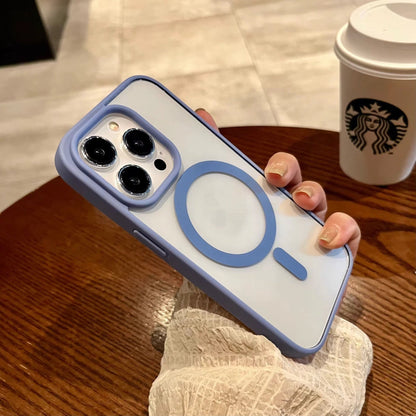 Acrylic Magnetic Silicone Phone Case in Multiple Colors with Shockproof and Anti-Fall Features - That Loves a Good Drop