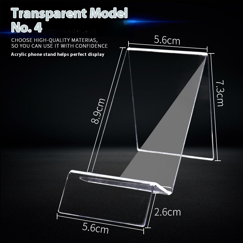Acrylic Mobile Phone Stand Counter Display Desktop Lazy Bracket - and acrylic mobile phone stand counter display