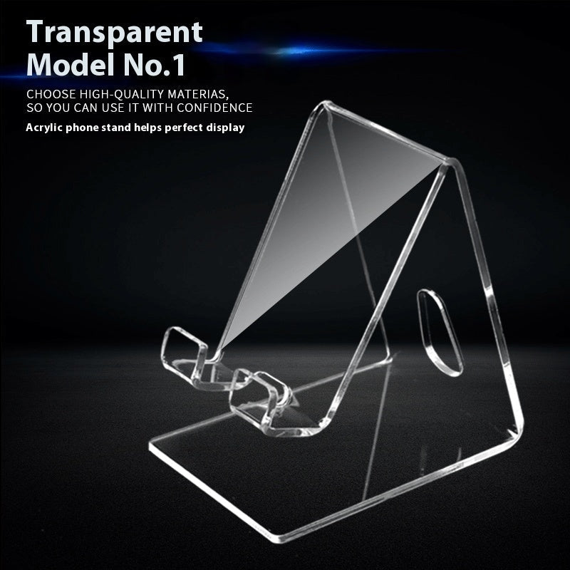 Acrylic Mobile Phone Stand Counter Display Desktop Lazy Bracket - and acrylic mobile phone stand counter display