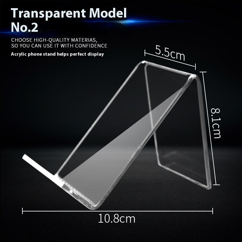 Acrylic Mobile Phone Stand Counter Display Desktop Lazy Bracket - and acrylic mobile phone stand counter display