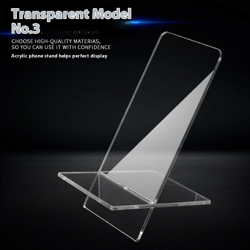 Acrylic Mobile Phone Stand Counter Display Desktop Lazy Bracket - and acrylic mobile phone stand counter display