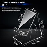 Acrylic Mobile Phone Stand Counter Display Desktop Lazy Bracket - and acrylic mobile phone stand counter display
