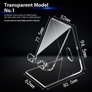 Acrylic Mobile Phone Stand Counter Display Desktop Lazy Bracket - and acrylic mobile phone stand counter display