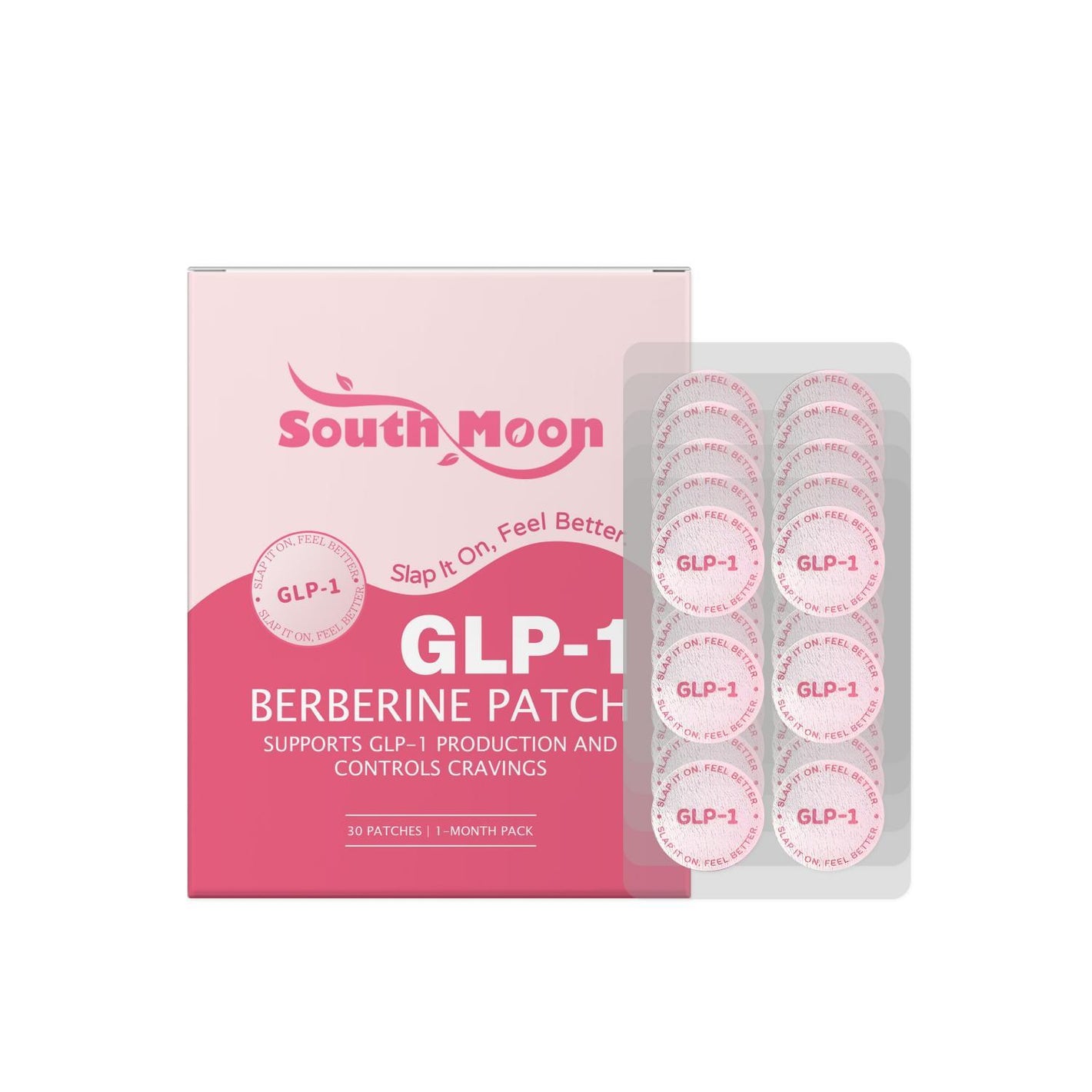 Active Berberine Glucagon-like Peptide Conditioning Patch for Skin Support - Teleplus peptide conditioning patch active