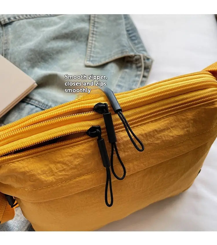 Sac à corps croisé en toile de voyage avec poche de téléphone pour les femmes en plusieurs couleurs