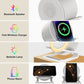 Multifunctional Four-in-one Small Night Lamp RGB Bluetooth Speaker Mobile Phone Holder 15W Wireless Charging - Lamp