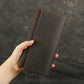 Men’s Retro Handmade Long Wallet - Men’s Retro Long Wallet for Stylish Time Travelers