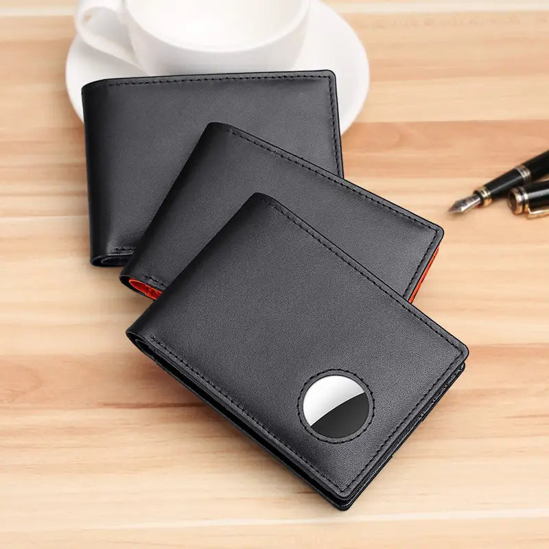 Leather Head Layer Cow Wallet with Anti-Theft and Multi-Function Features