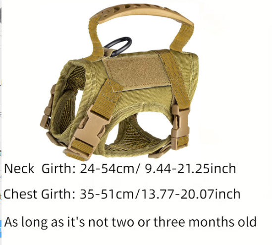 Adjustable Chest Harness for Pets Polyester No-Pull Dog and Leash Set - Telepluscomtr chest harness