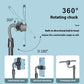 Adjustable Desktop Phone Holder with Disc Base and Universal Clamp - mobile phone holder disc base