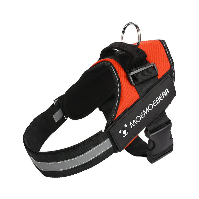 Adjustable Dog Harness and Leash Set Colorful Soft Pet Walking Strap