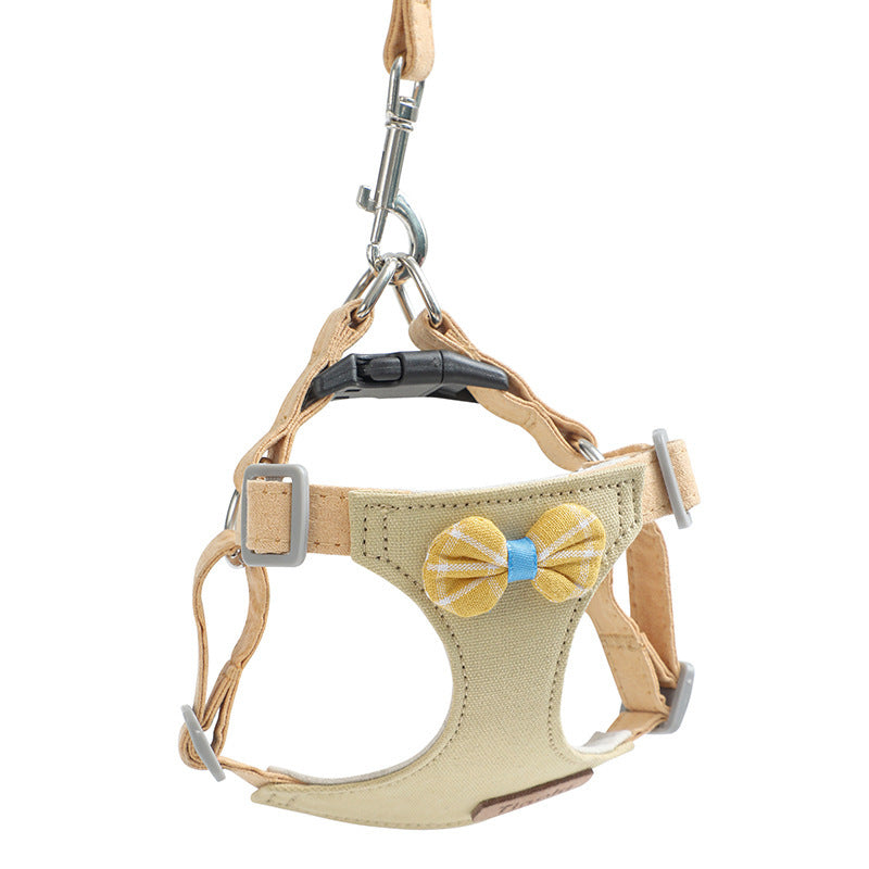 Adjustable Dog Harness and Leash Set Soft Padded No Pull Pet Chest Strap - Teleplus
