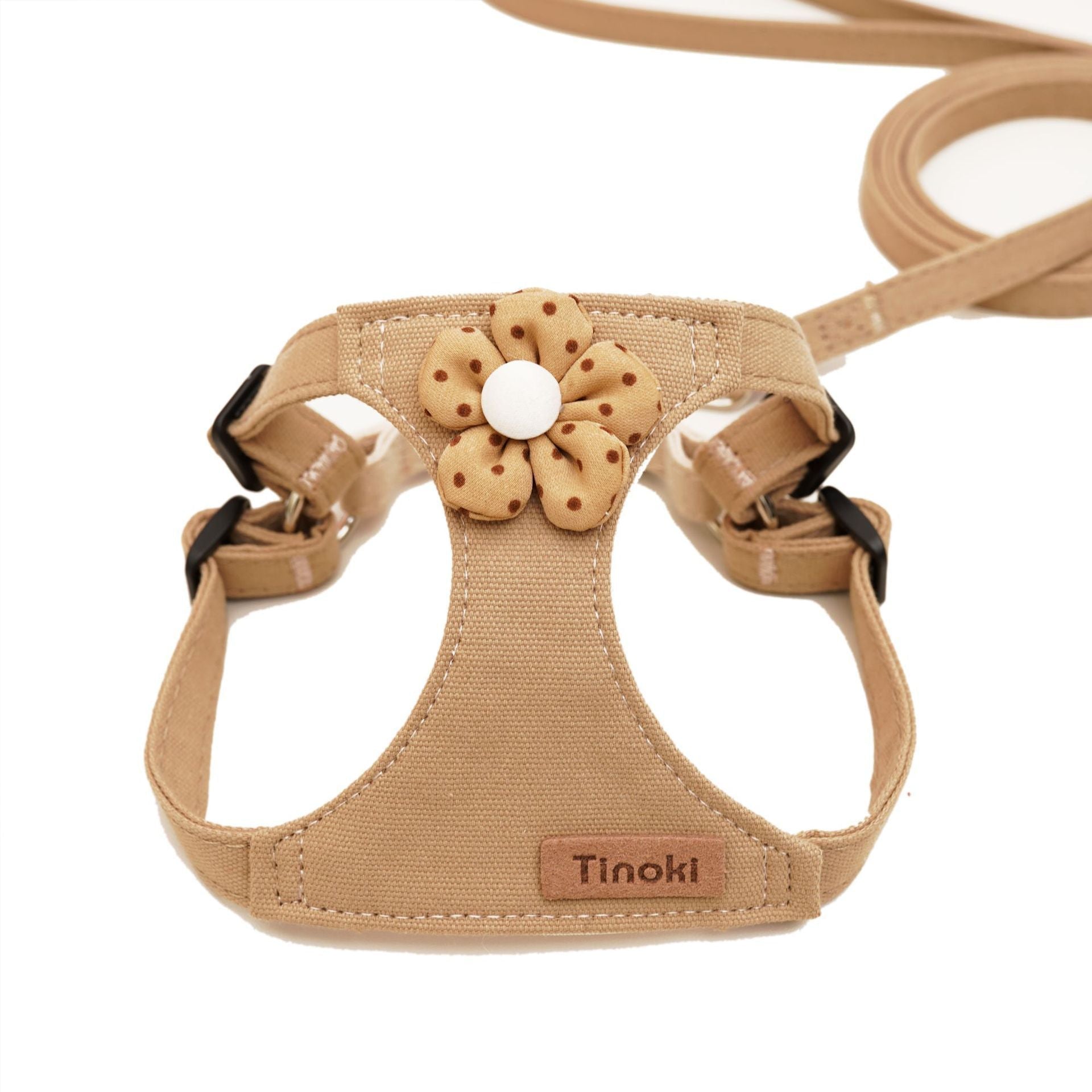 Adjustable Dog Harness and Leash Set Soft Padded No Pull Pet Chest Strap - Teleplus