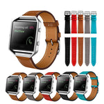 Adjustable Short Leather Strap for Fitbit Blaze Smart Heart Rate Watch - smart heart rate watch short leather strap