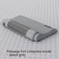 Adult Modern Light Gray Cervical Spine Pillow for Neck Support and Care - Teleplus cervical spine pillow care