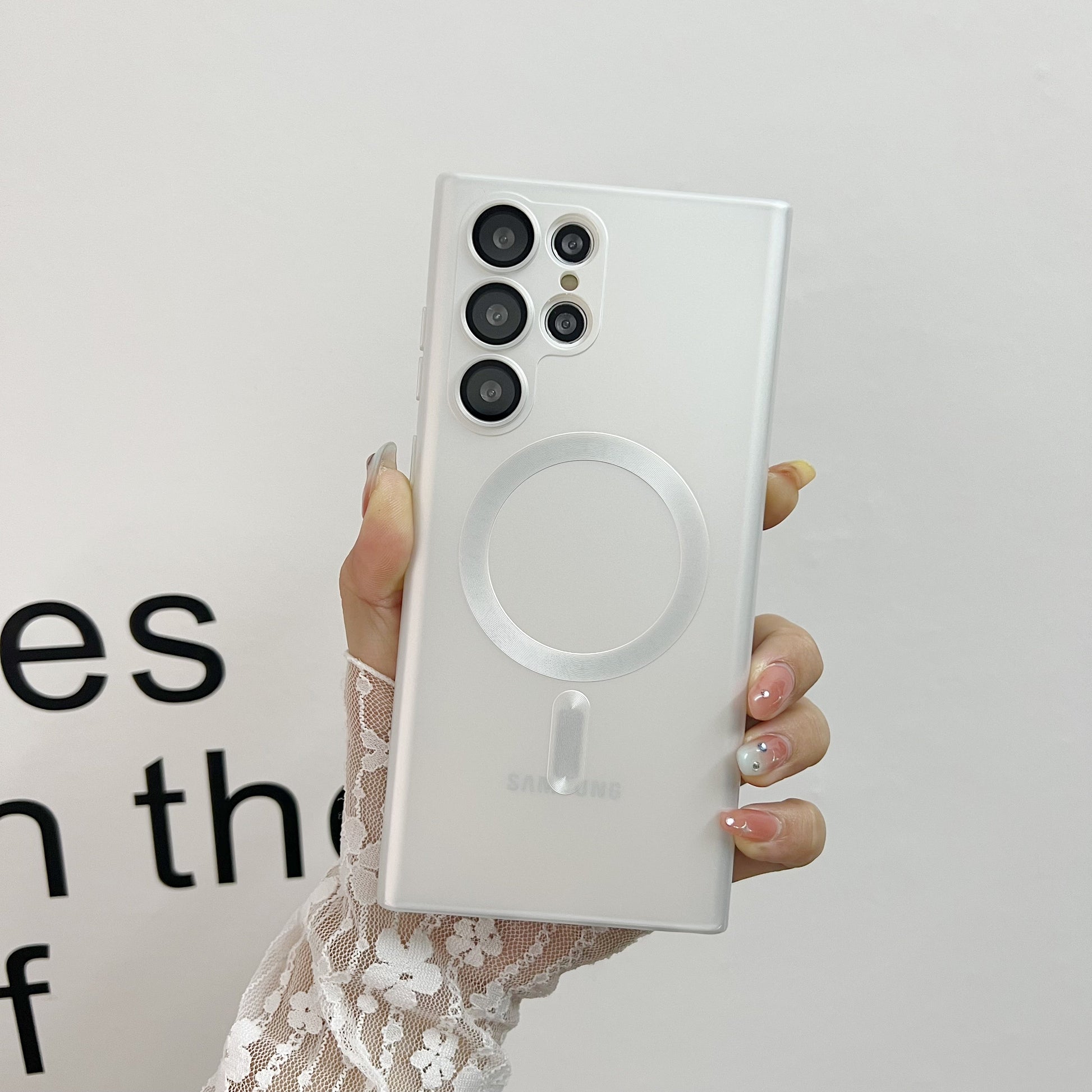 Advanced Metal Paint Magnetic Lens Box with Protective Cover in Multiple Colors - advanced metal paint magnetic