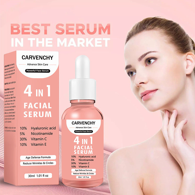 Advence Skin Care 4 In 1 FACIAL SERUM - Advence Skin Care Facial Serum for Flawless Radiance