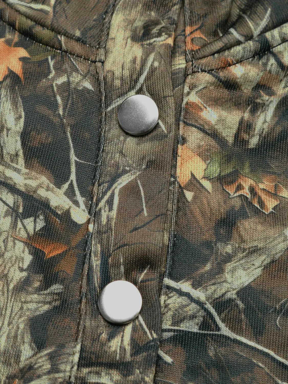 Army Green Floral Print Long Sleeve Shirt for Women Polyester Casual Top