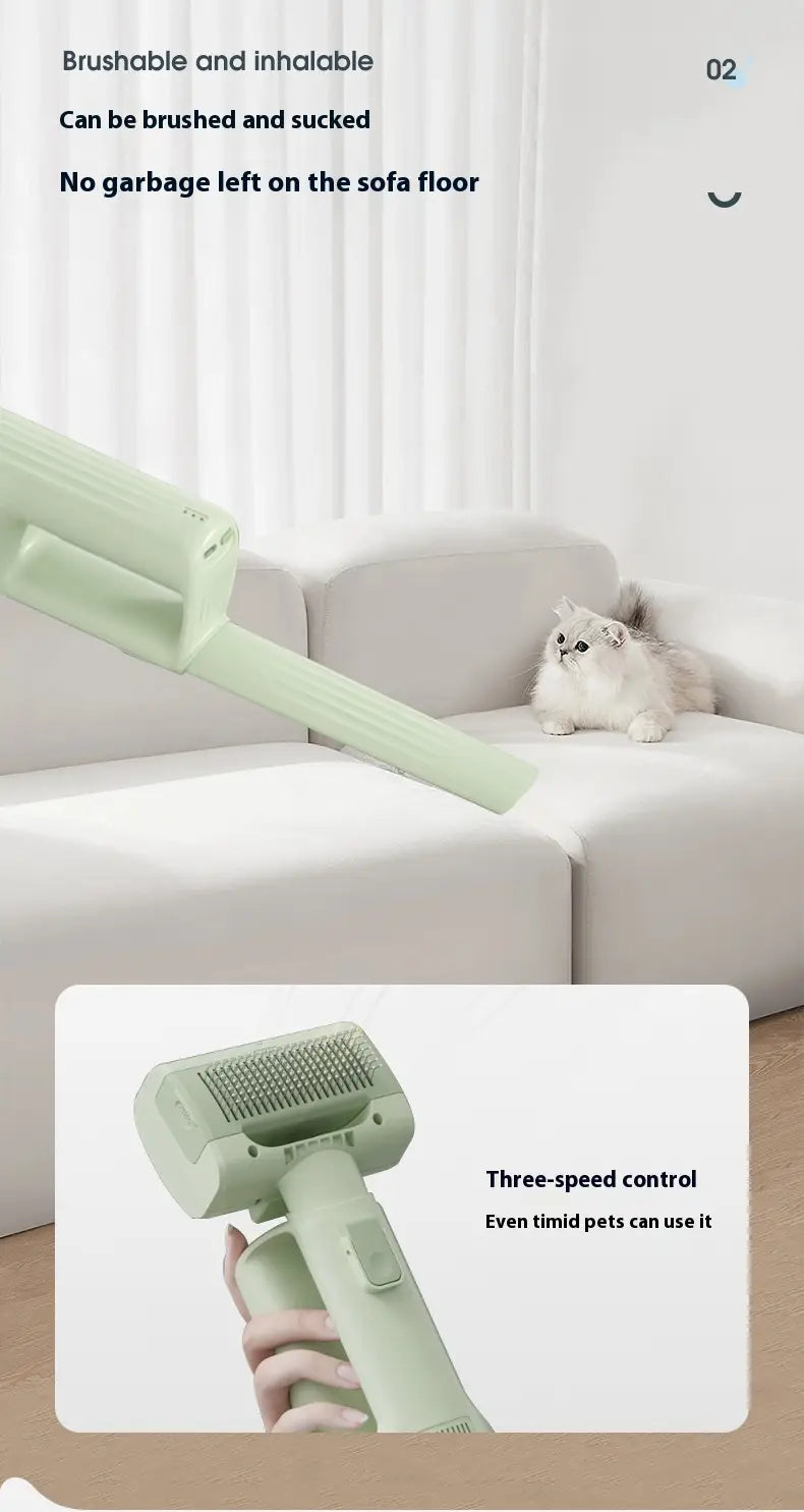 Socraigh Scuab Grooming Pet do mhadraí agus cait le huirlisí deiseding dematting