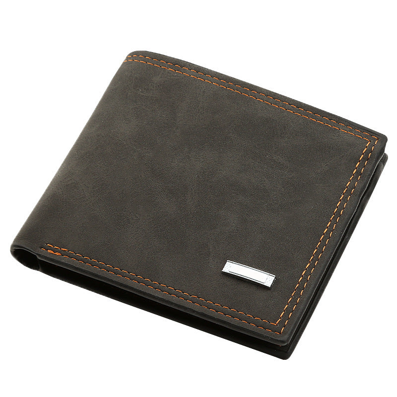 Men’s Wallet Multifunctional Wallet Wallet Fashion Short Style - Men’s Leather Wallet: Fashionably Short on Style