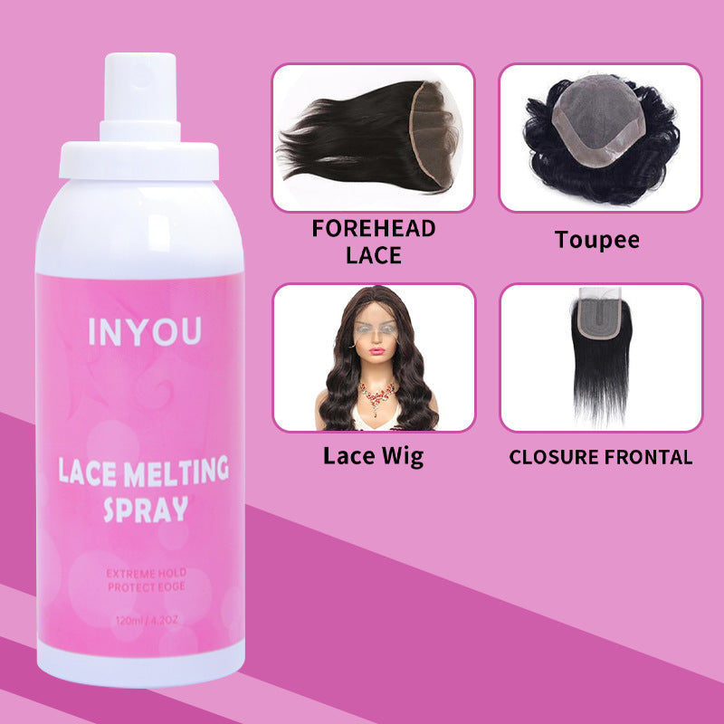 Aerosol Adhesive Lace Bonding Spray for Hair Wigs 120ml - Teleplus aerosol adhesive