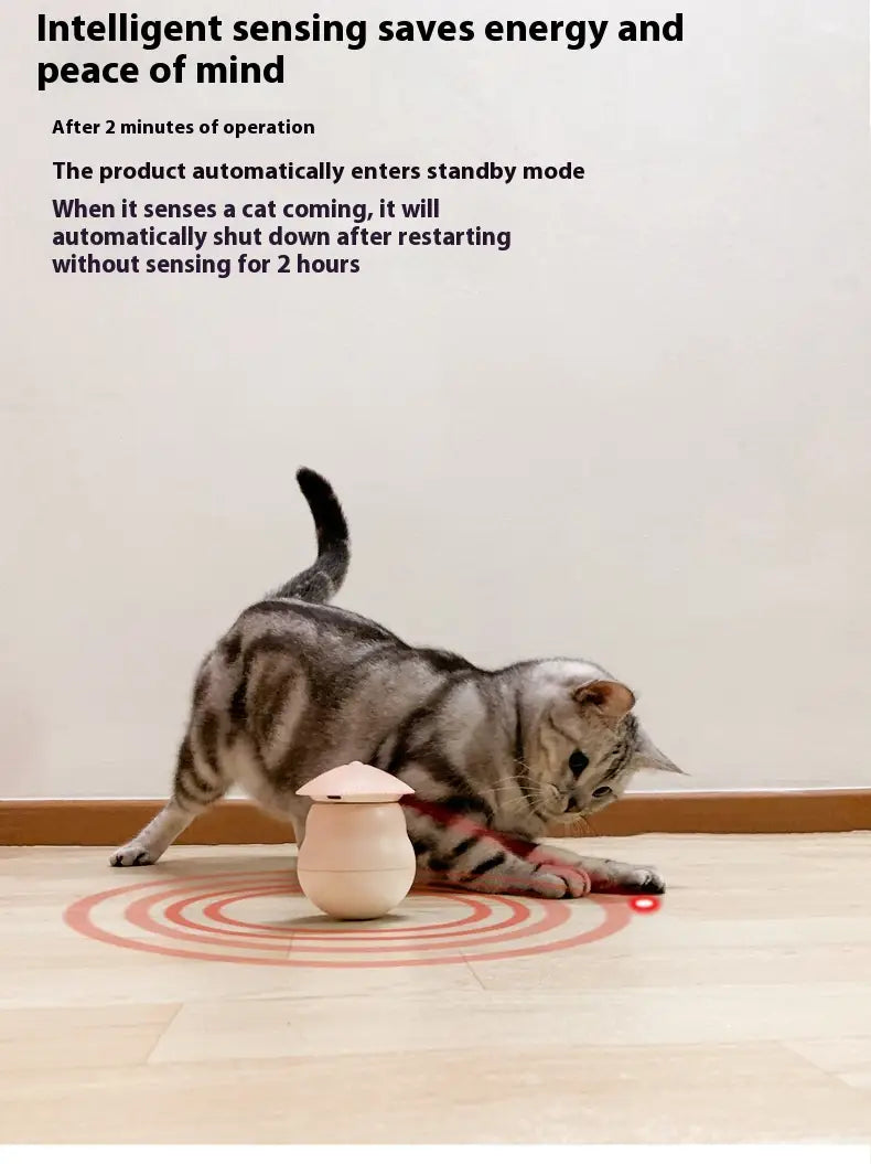 Pink lemmikloomade mänguasjad seavad koertele ja kassidele interaktiivse mängu ABS -plastkasti