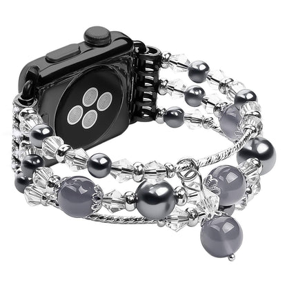 Agate Strap Beaded Jewelry for Apple Watch 14.5cm Bracelet - agate strap beaded jewelry bracelet