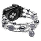 Agate Strap Beaded Jewelry for Apple Watch 14.5cm Bracelet - agate strap beaded jewelry bracelet