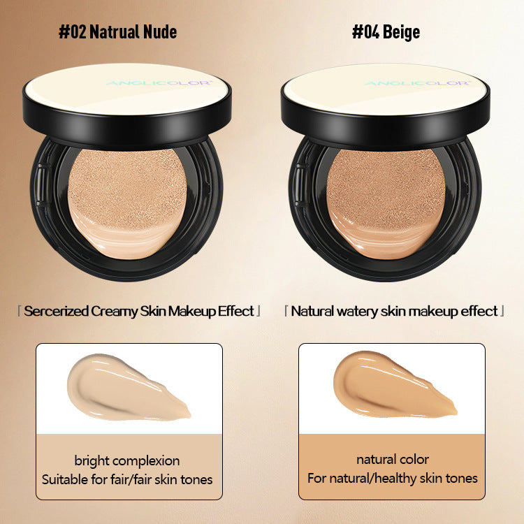 Air Cushion Creamy Concealer for Brightening and Moisturizing Skin - Teleplus air cushion creamy concealer oil