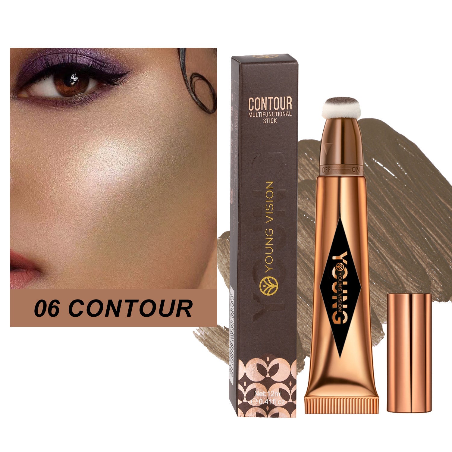 Air Cushion Repair Blush 12ml Nude Color Series Highlighter - air cushion repair blush highlighter