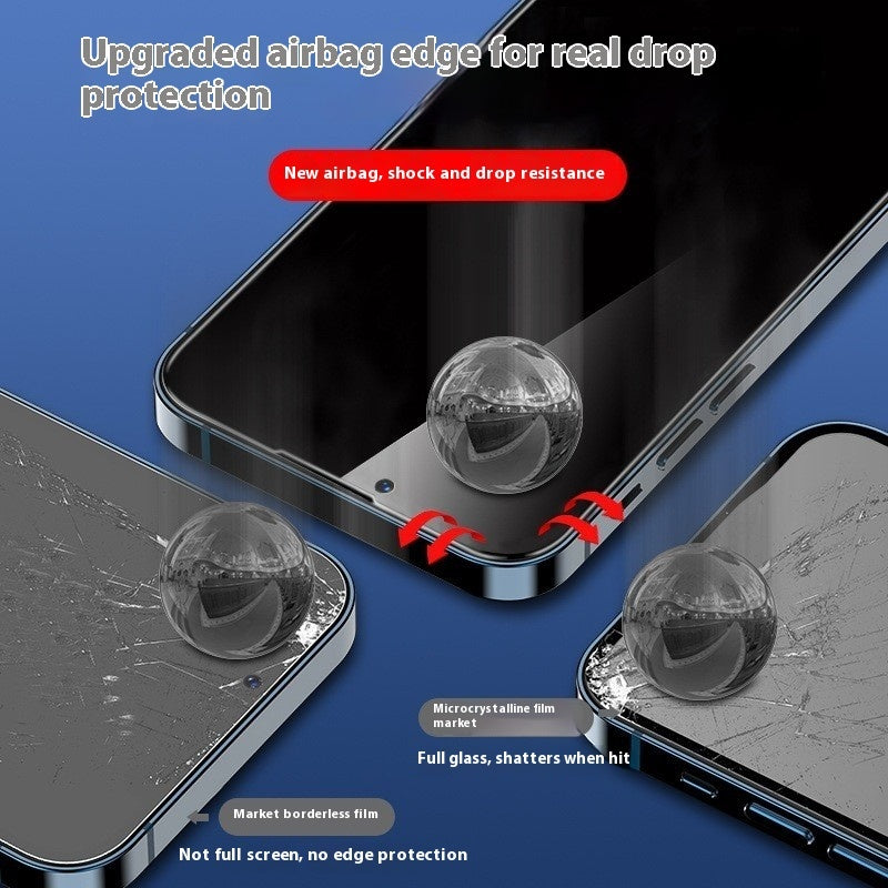 Airbag Tempered Glass Screen Protector For Mobile Phone Full Screen - Airbag Blue Light Tempered Film for Mobile Phones