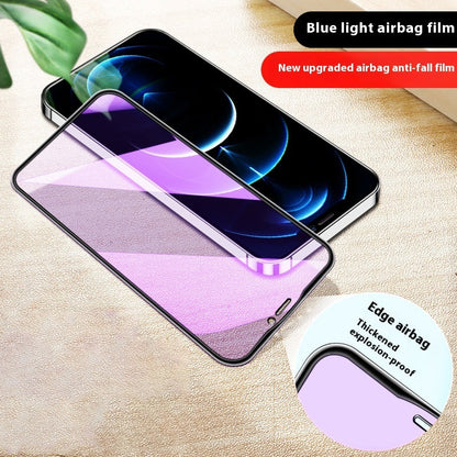 Airbag Tempered Glass Screen Protector For Mobile Phone Full Screen - Airbag Blue Light Tempered Film for Mobile Phones