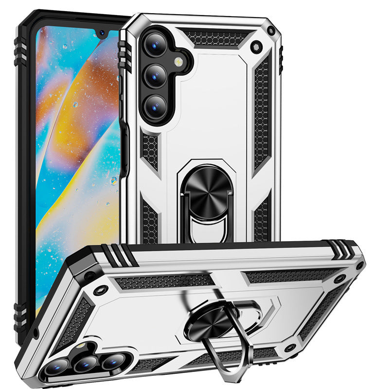 All-inclusive Bracket Drop-resistant A55 Military Armor Phone Case - Drop It Like It’s Hot with This Phone Case