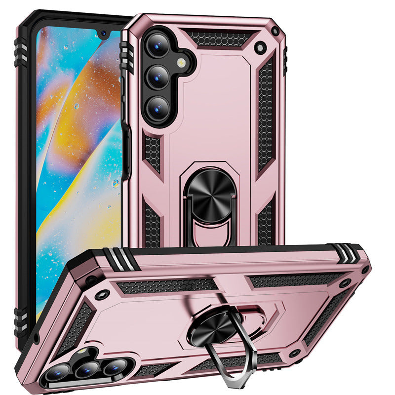 All-inclusive Bracket Drop-resistant A55 Military Armor Phone Case - Drop It Like It’s Hot with This Phone Case