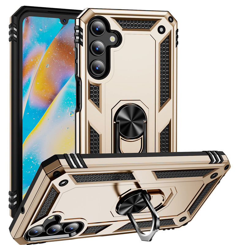 All-inclusive Bracket Drop-resistant A55 Military Armor Phone Case - Drop It Like It’s Hot with This Phone Case