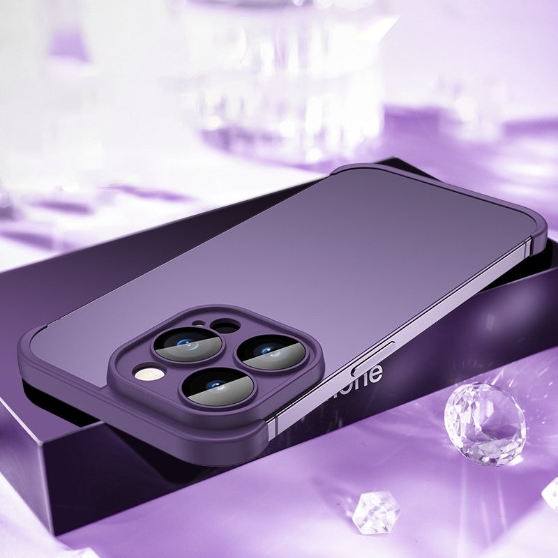 All-Inclusive Glass Case for iPhone Xr with Drop Protection and Lens Safety - Teleplus half rimless shell drop