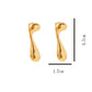 Alloy Earring Musical Note Water Drop Retro Fashion Minimalism Ear Studs - Earrings That Hit All The Right Notes