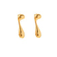 Alloy Earring Musical Note Water Drop Retro Fashion Minimalism Ear Studs - Earrings That Hit All The Right Notes