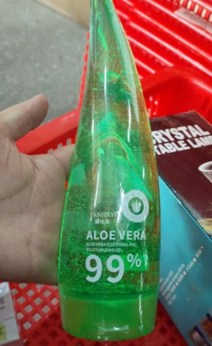 Ox Horn Aloe Gel for Skin Care and Moisturizing Face Cream 260g - Banish Dry With aloe gel skin care moisturizing face