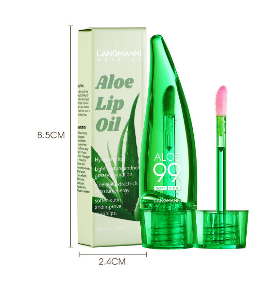 Aloe Lip Gloss and Discoloration Lacquer for Universal Skin - All aloe lip gloss discoloration lacquer