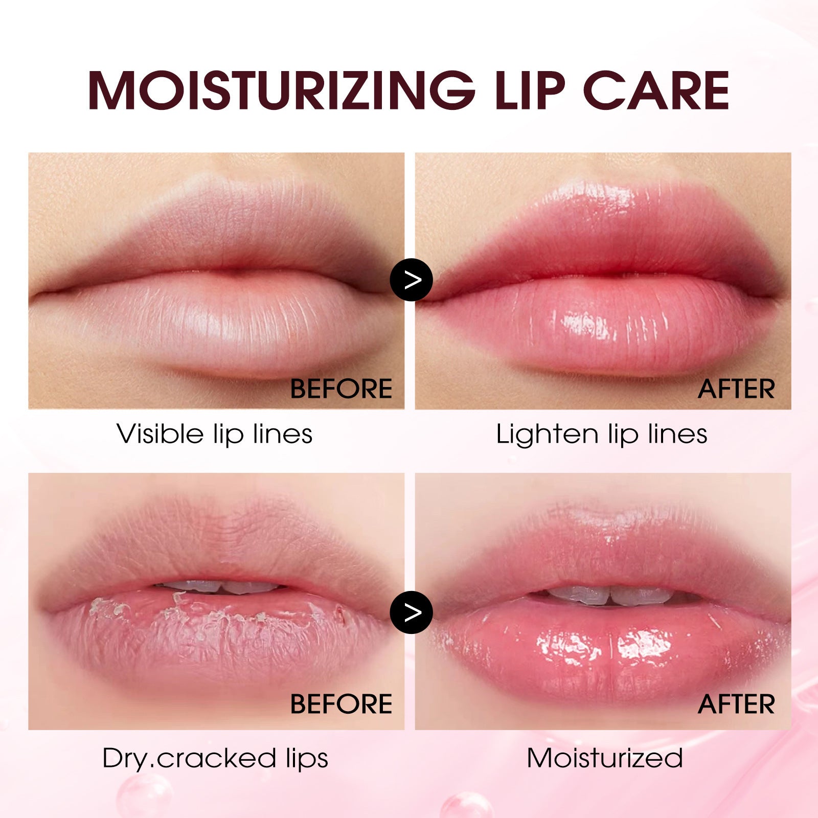 Aloe Lip Gloss with Strawberry Flavor Nourishing Moisturizer for Smooth Lips - strawberry flavor aloe lip gloss