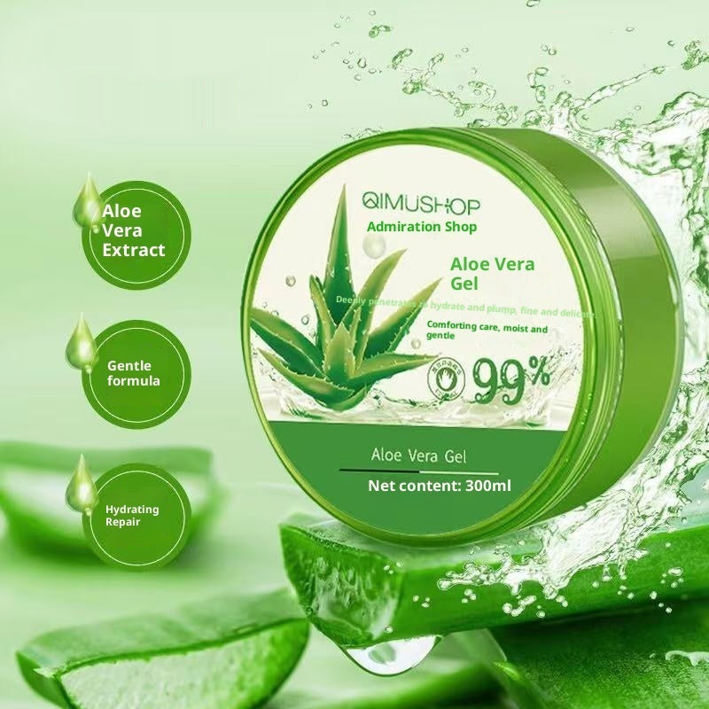 Aloe Vera Gel Moisturizer for Face and Body Hydrating Skin Care Cream 300g - Teleplus aloe vera gel