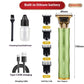 Rechargeable 10W Motor for Aluminum Alloy Bamboo Carving and Hair Cutting - Clip Stylish Men aluminum alloy bamboo