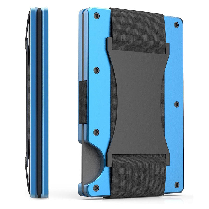 Aluminum Alloy Clamp for Fiber Wallets and Carbon Accessories - Metal Wallet Anti-Theft Cool Cats carbon fiber wallet
