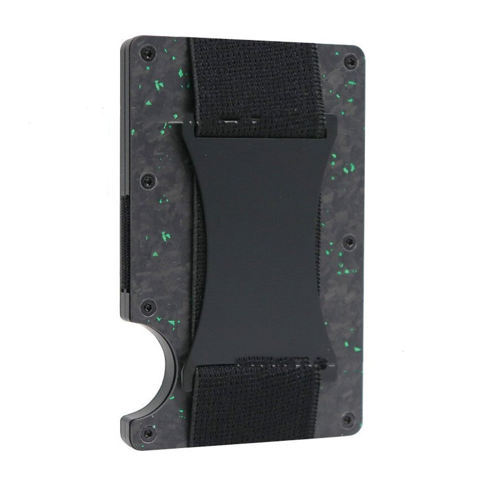 Aluminum Alloy Clamp for Fiber Wallets and Carbon Accessories - Metal Wallet Anti-Theft Cool Cats carbon fiber wallet